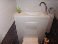 WiCi Bati Handwaschbecken auf Wand-WC intergriert - Herr L (Frankreich - 54) - 1 auf 2